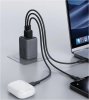 AUKEY PA-C5 ładowarka sieciowa 3xUSB (2xUSB-C i 1xUSB-A) 100W 5A QC5.0 PD3.0 AFC PPS FCP SCP